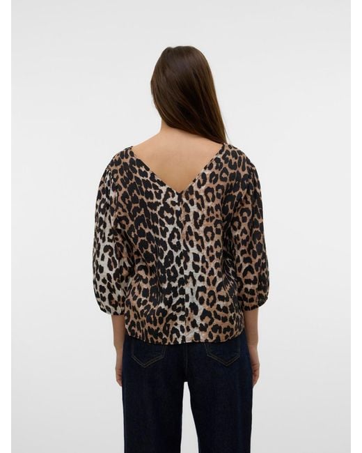 Vero Moda Black Bluse 'Vmjosie'