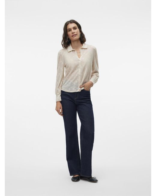 Vero Moda White Bluse 'Vmalice'