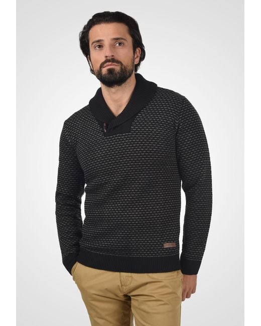 INDICODE Pullover Copent in Black für Herren