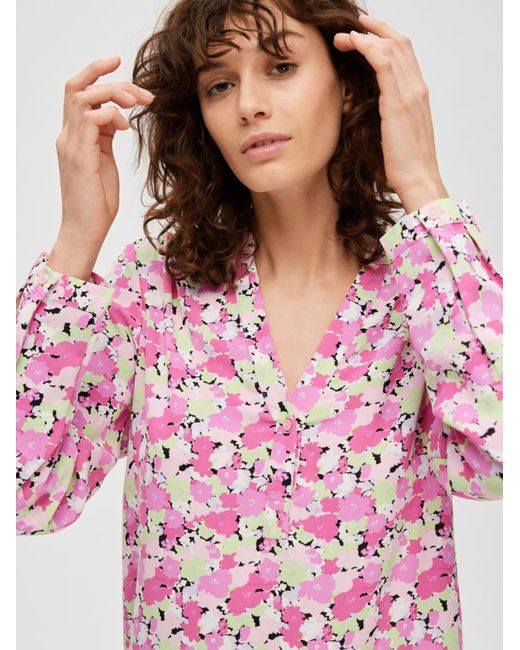 SELECTED Pink Bluse