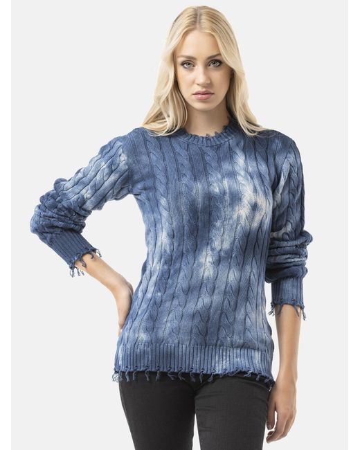Cipo & Baxx Blue Pullover