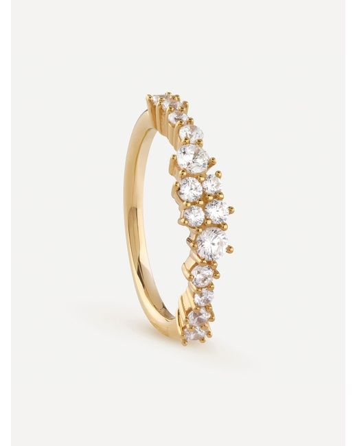 Guess White Ring Jardin