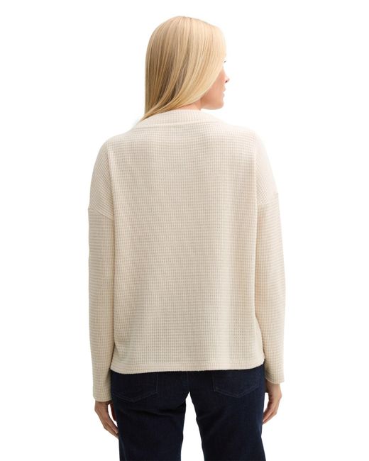 Tom Tailor White Pullover
