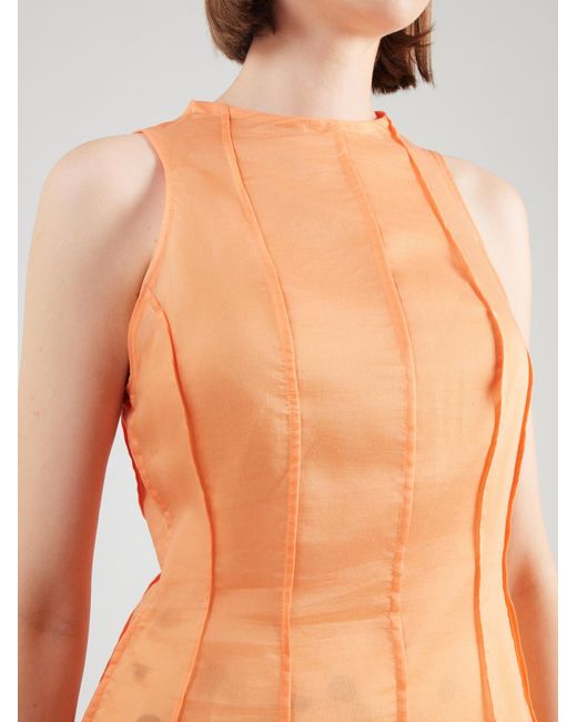 TOPSHOP Orange Top Simone