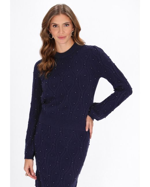 faina Blue Pullover