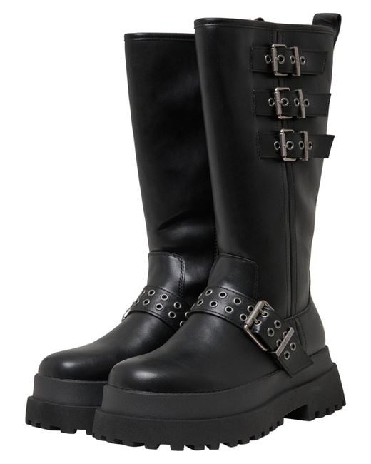 Buffalo Black Stiefel