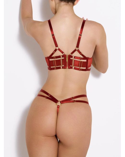 Bordelle Red String Harness