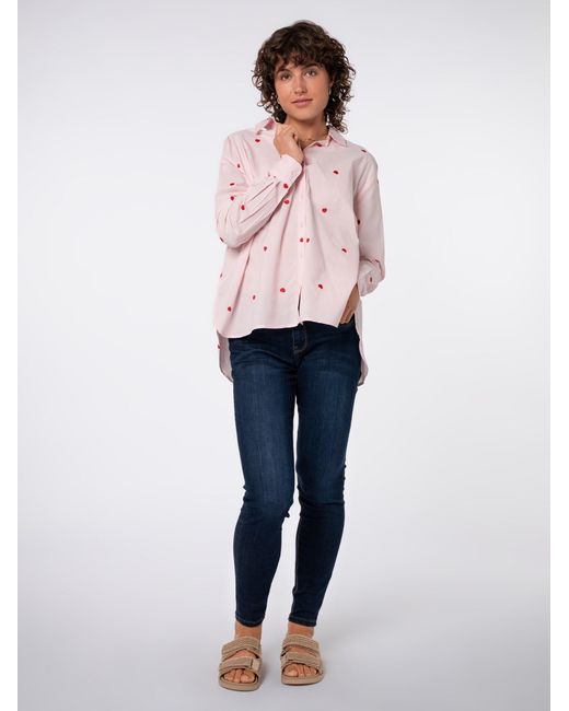 Sublevel Pink Bluse