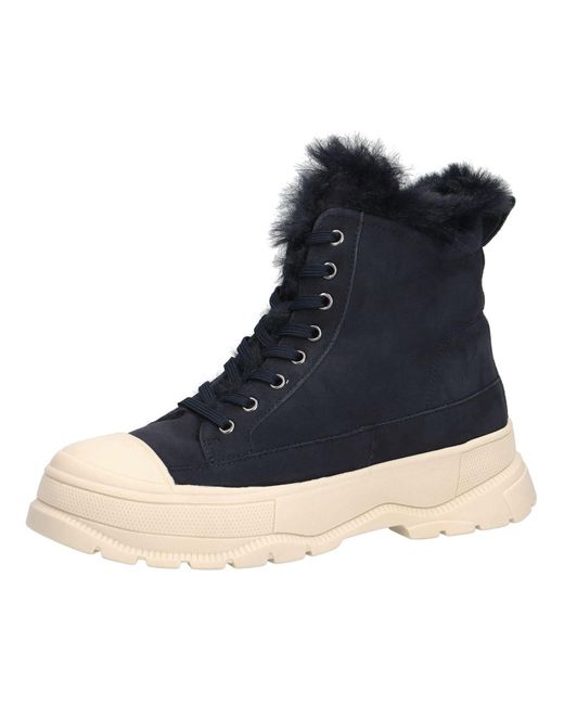 Caprice Blue Schnürstiefelette