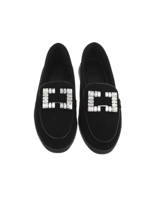 Ital-Design Black Slipper