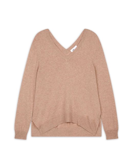 J Cashmere Natural Pullover Opal