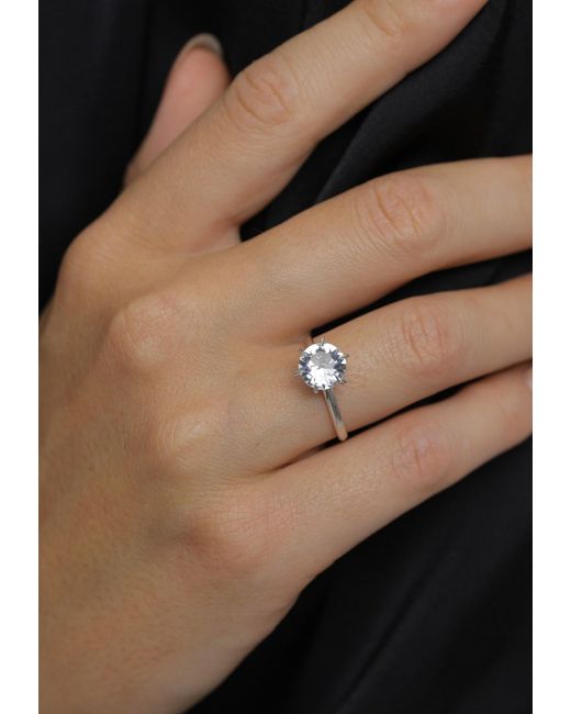 Elli Jewelry White Ring Kristall