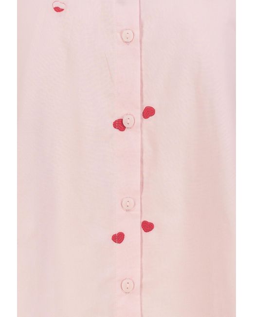 Sublevel Pink Bluse