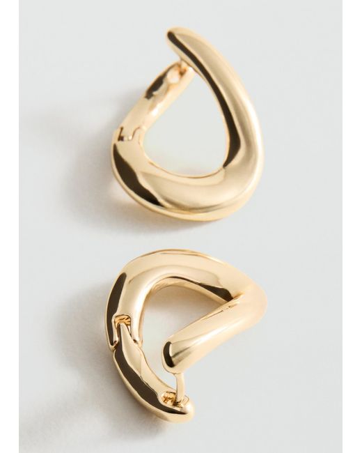 Mango Metallic Ohrringe Lucia