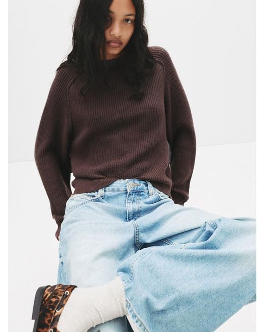 Pull&Bear Brown Pullover