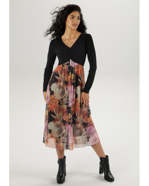 Aniston SELECTED Black Abendkleid