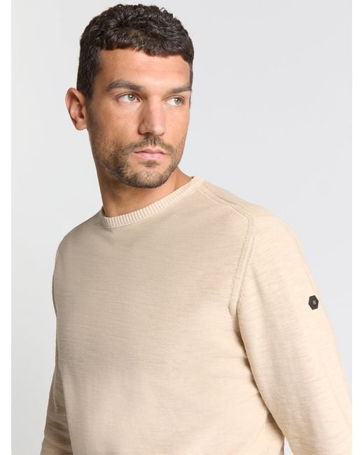 No Excess Pullover in Natural für Herren