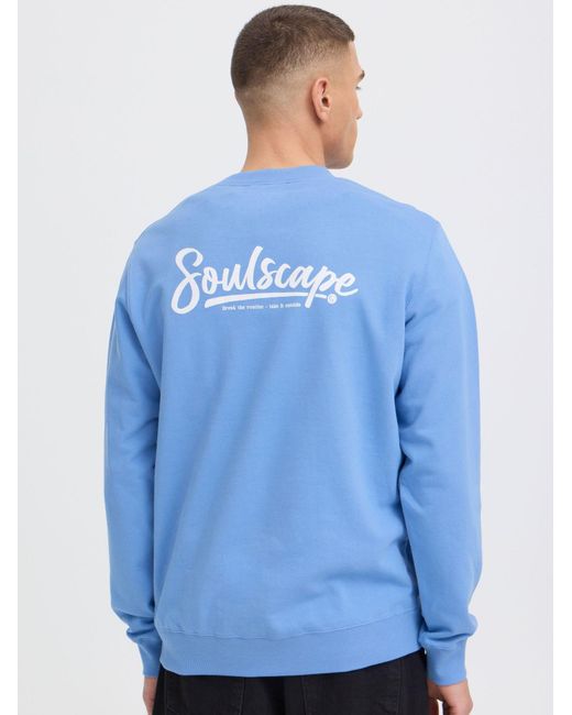 Solid Sweater Sdtorrence in Blue für Herren