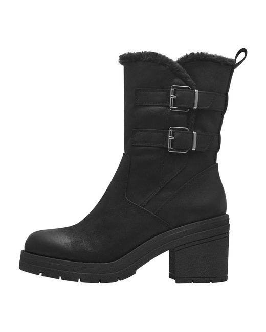 Marco Tozzi Black Stiefelette