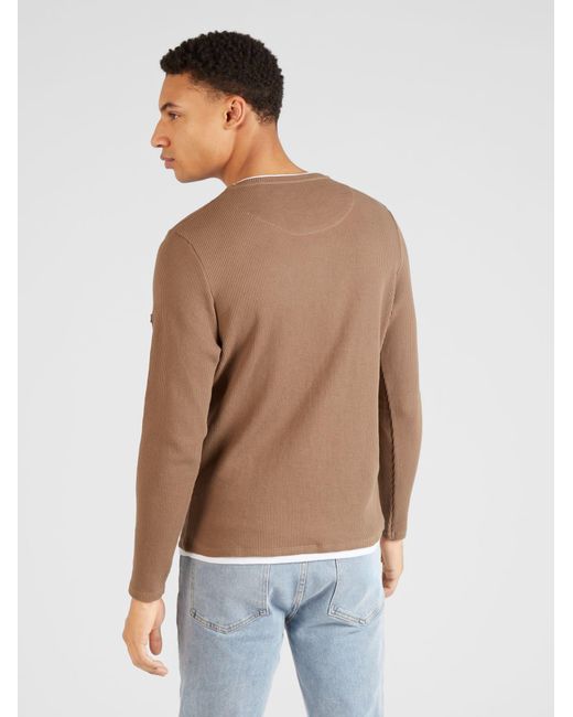 Key Largo Pullover Stefano in Brown für Herren