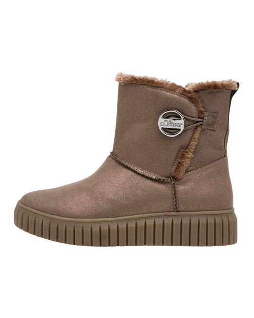 S.oliver Brown Stiefelette