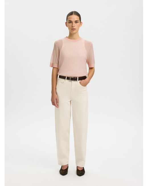 SELECTED Pink Pullover