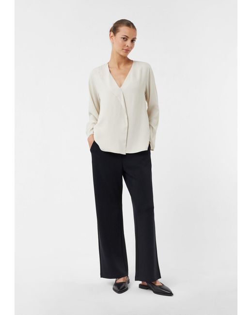 Comma, White Bluse