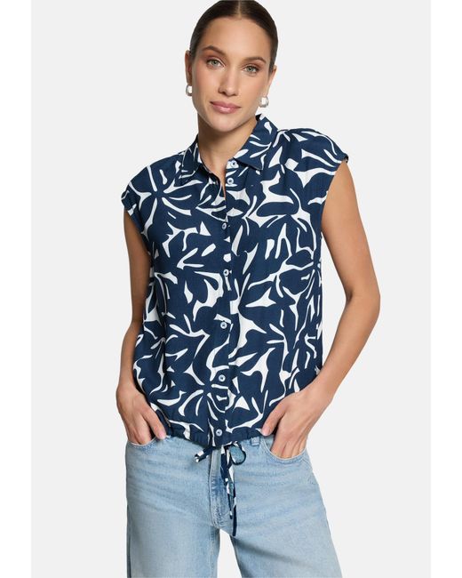 Zero Blue Bluse