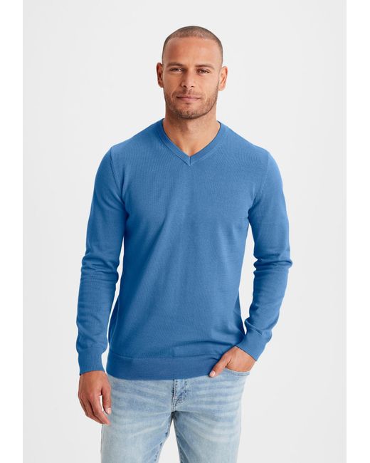 H.i.s. Pullover in Blue für Herren