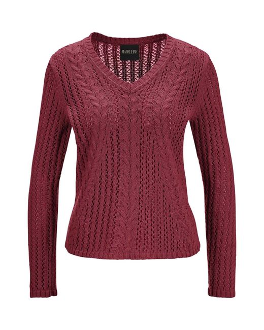 Madeleine Red Pullover