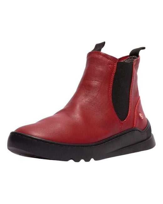 Softinos Red Stiefelette