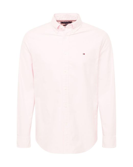 Tommy Hilfiger Hemd 'heritage' in Pink für Herren