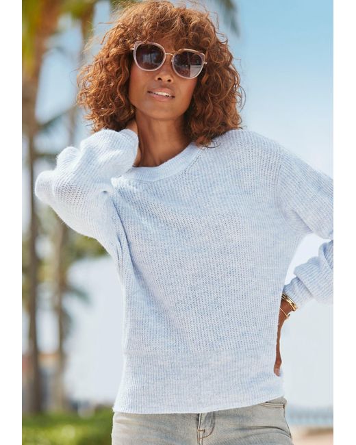 Lascana Blue Strickpullover