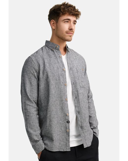 INDICODE Hemd in Gray für Herren