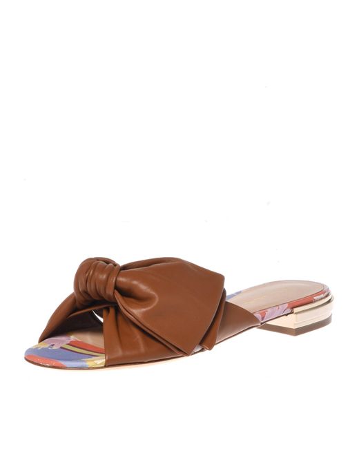 Baldinini Brown Pantolette