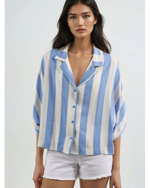 Busem Blue Bluse