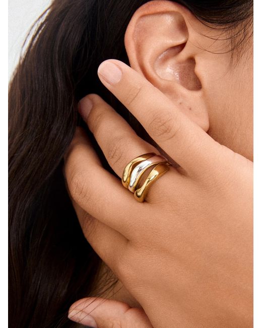 Pilgrim Metallic Ring Nova