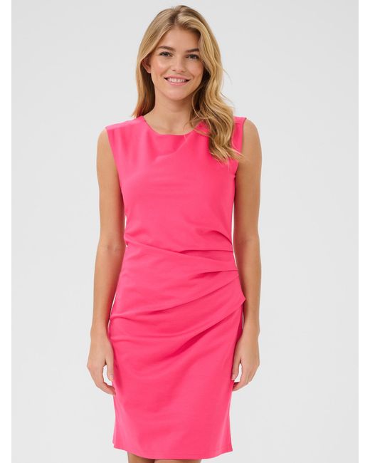 Kaffe Pink Etuikleid 'India'