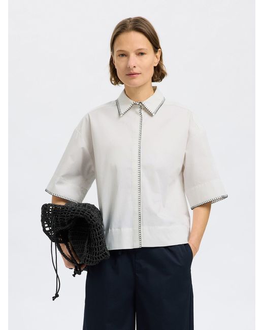 SELECTED White Bluse Slffia