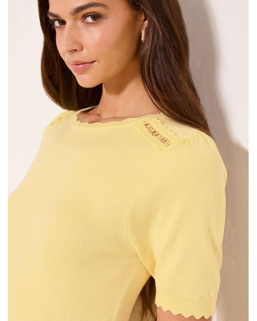 Lipsy Yellow Pullover