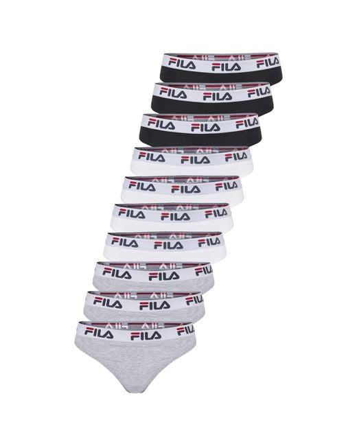 Fila White String