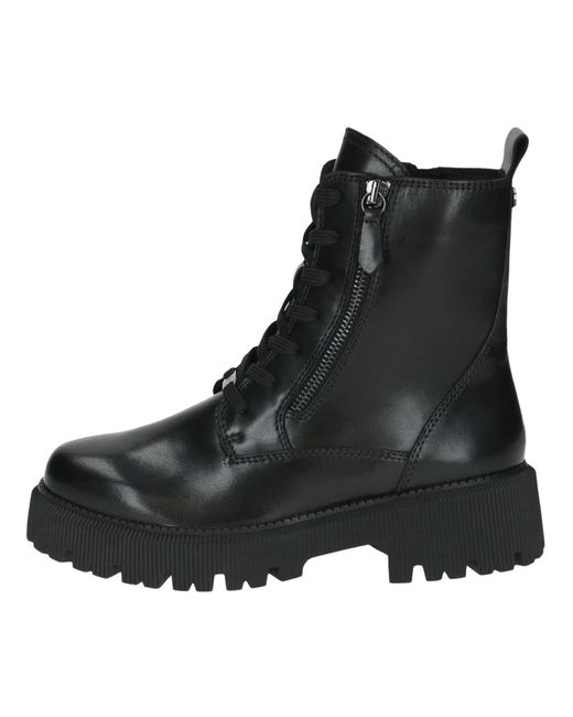 Caprice Black Schnürstiefelette Dilara