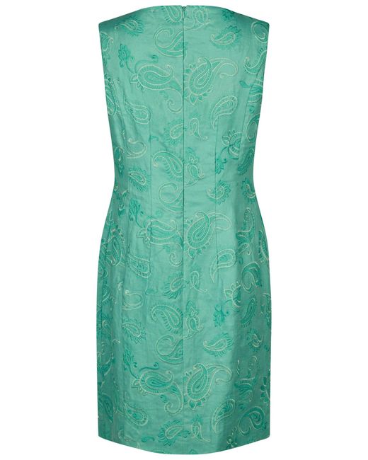 White Label Green Etuikleid