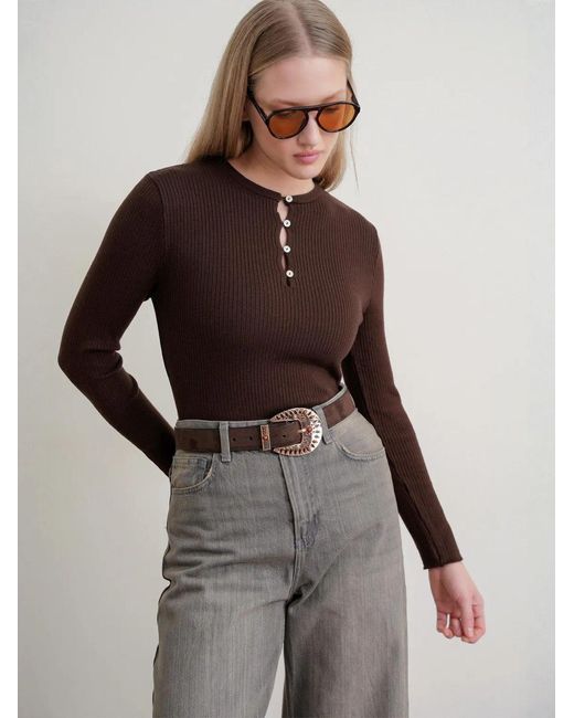 MixRay Brown Pullover