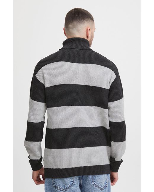 Solid Pullover Serge in Black für Herren