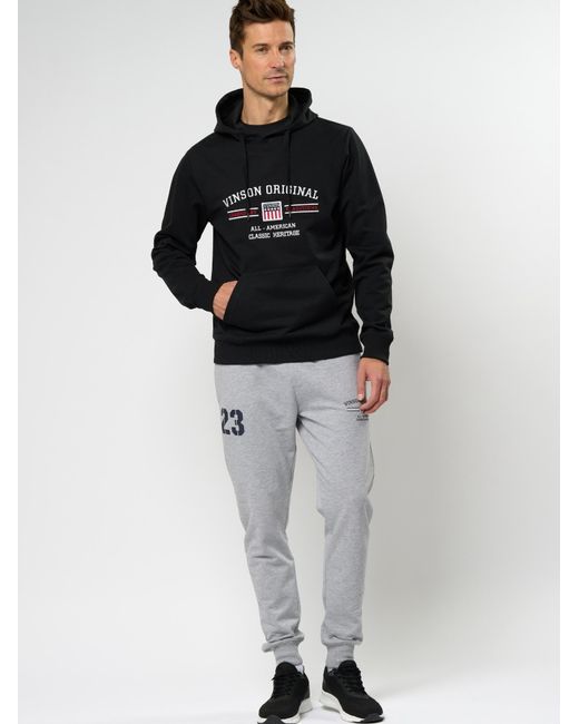 VINSON Pullover Vmmortimer in Black für Herren