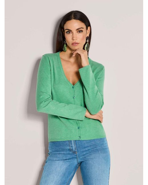 Madeleine Green Strickjacke