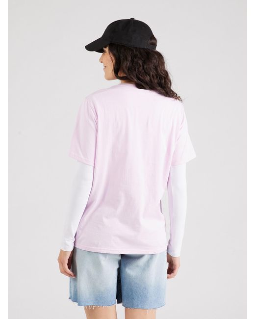 Converse T-shirt 'go-to' in Pink für Herren