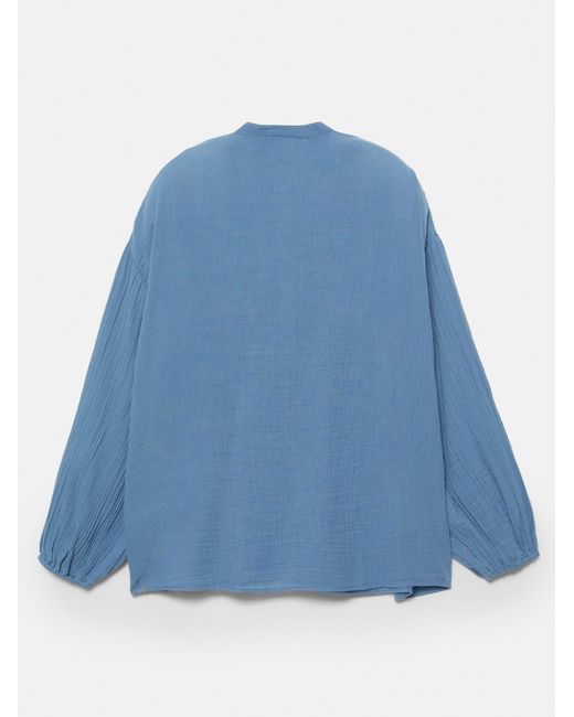 Pull&Bear Blue Bluse