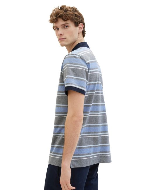 Tom Tailor Poloshirt in Blue für Herren